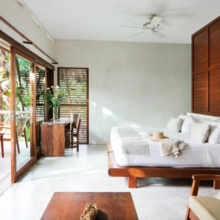 Olas Tulum - Habitación Doble Deluxe con balcón y vistas al mar - 4