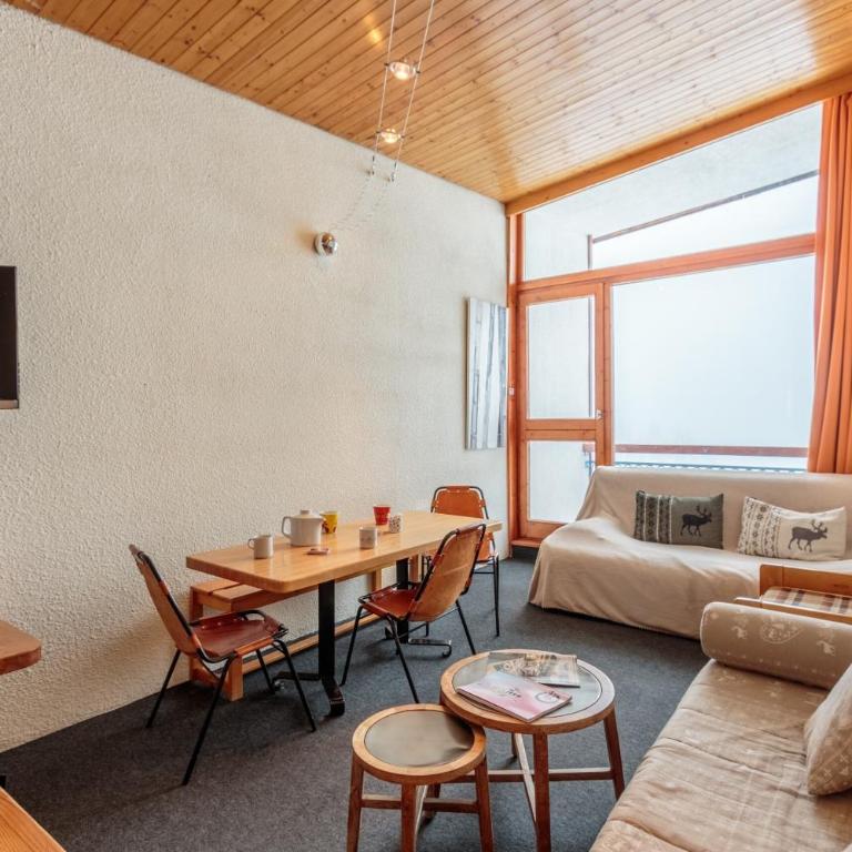 Duplex les Arcs 1800 - Pierra Menta - Vue Imprenable avec Terrasse et Balcon - 9 Personnes - Apartment mit 3 Schlafzimmern und Bergblick - 10