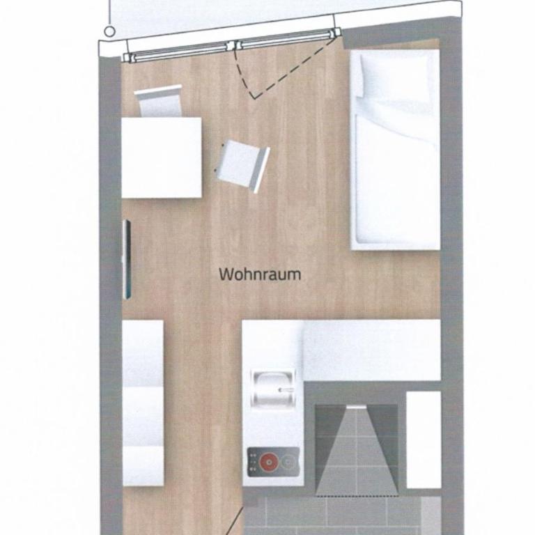 Myroom Business Apartment Nähe Messe München - Monolocale con Terrazza - 22