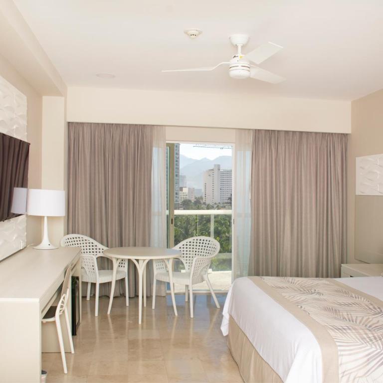 Krystal Grand Puerto Vallarta - All Inclusive - Habitación Deluxe con vistas al complejo - 1 cama extragrande - 3