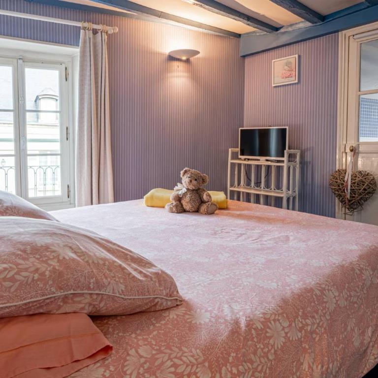 Le Cedre Bleu - Chambre Quadruple avec Salle de Bains Privative - 1