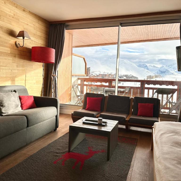 Appartement plein sud, au pied des pistes, vue imprenable - Appartement 2 Chambres - 2