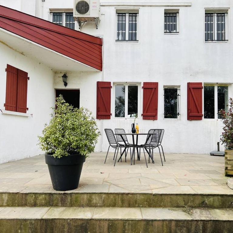 Appartement T2 de charme à Cambo, centre-ville, petite terrasse, Internet, animaux admis - Appartement 1 Chambre - 1