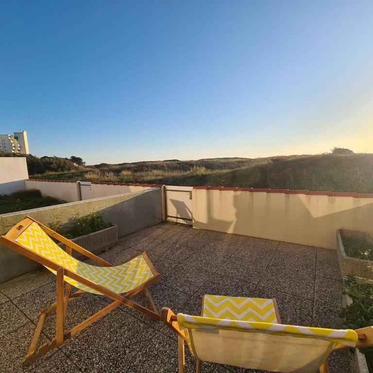 Studio cabine 4 pers en bord de plage, véranda, terrasse ensoleillée - Saint-Jean-de-Monts - FR-1-224C-189 - Apartment (4 Adults) - 9