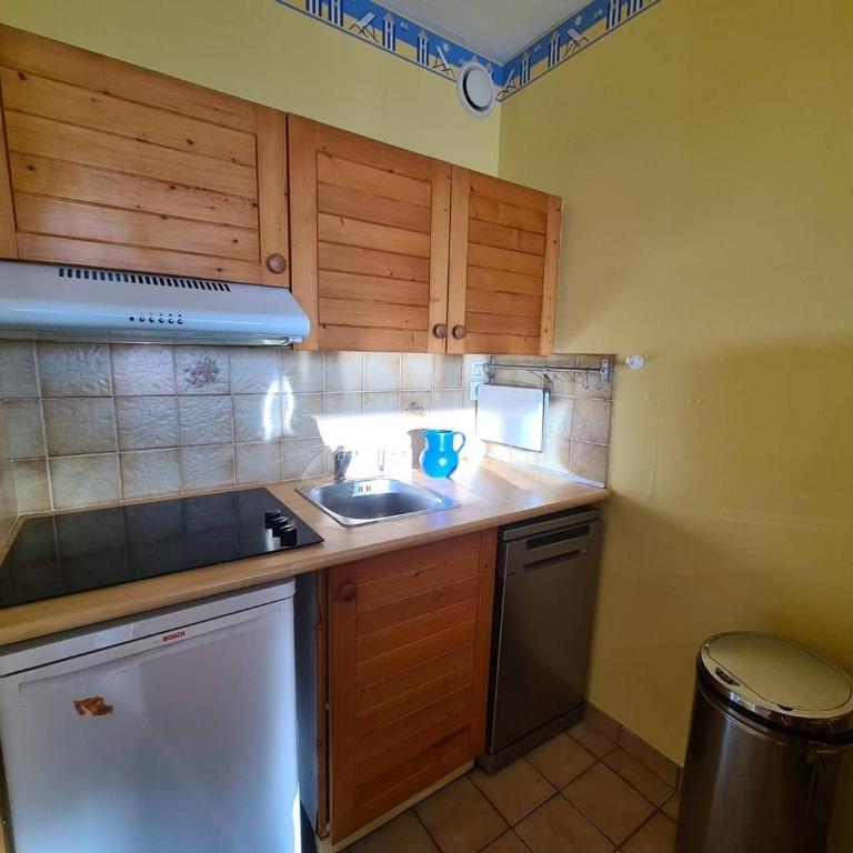 Studio cabine 4 pers en bord de plage, véranda, terrasse ensoleillée - Saint-Jean-de-Monts - FR-1-224C-189 - Apartment (4 Adults) - 17