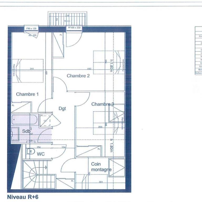**Charmette: Duplex 4 Pièces, 8 Pers, 3 Ch, Parking Souterrain, Balcon** - FR-1-291-883 - Appartement - 4