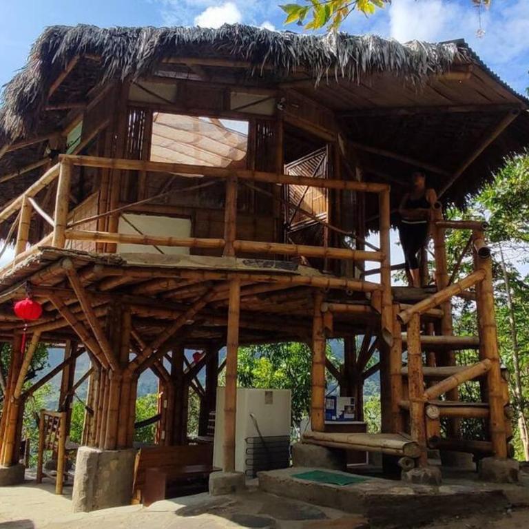 Colibamboo The Cabin. Cabaña elevada con mirador montaña malla y jacuzzi - Chalet de 1 dormitorio - 5