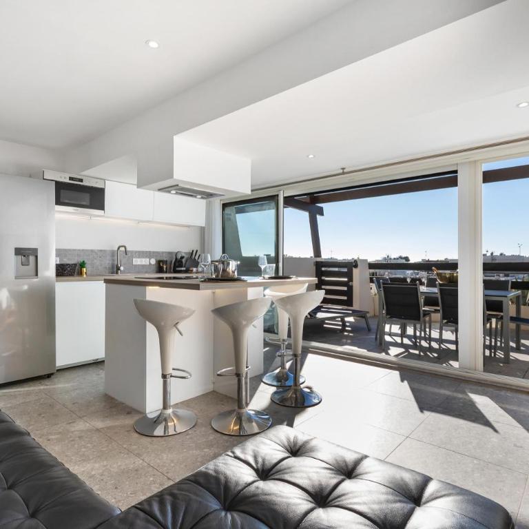 Le XO - Appartement luxe - coursive - terrasse - Port Nature 2 - Village Naturiste - Apartment mit 1 Schlafzimmer - 4