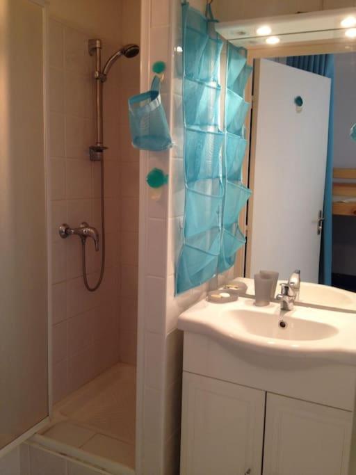 Coquet T2, quartier des quilles, climatisé, 300m des plages - Apartment mit 2 Schlafzimmern - 14