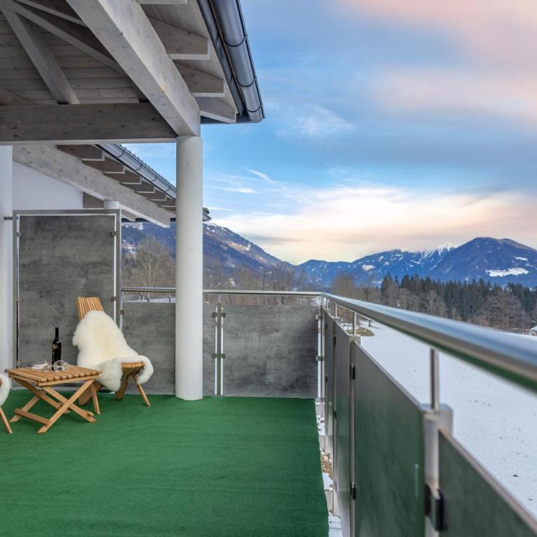 Berg Apartment-Berg im Drautal, Mit Seezugang am Weissensee - Apartment mit 2 Schlafzimmern - 44