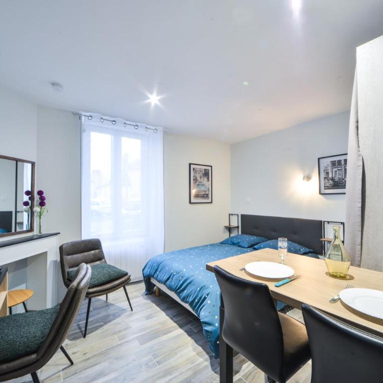 Appart OPALE rdc - parking gratuit- Netflix - Appartement 1 Chambre - 3