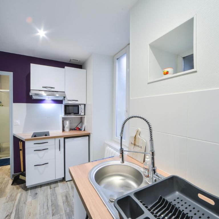 Appart OPALE rdc - parking gratuit- Netflix - Appartement 1 Chambre - 10