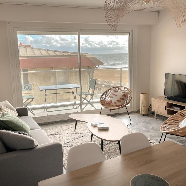 Au85, Bel appartement, vue océan, pied de la plage - Appartamento con 1 Camera da Letto - 14