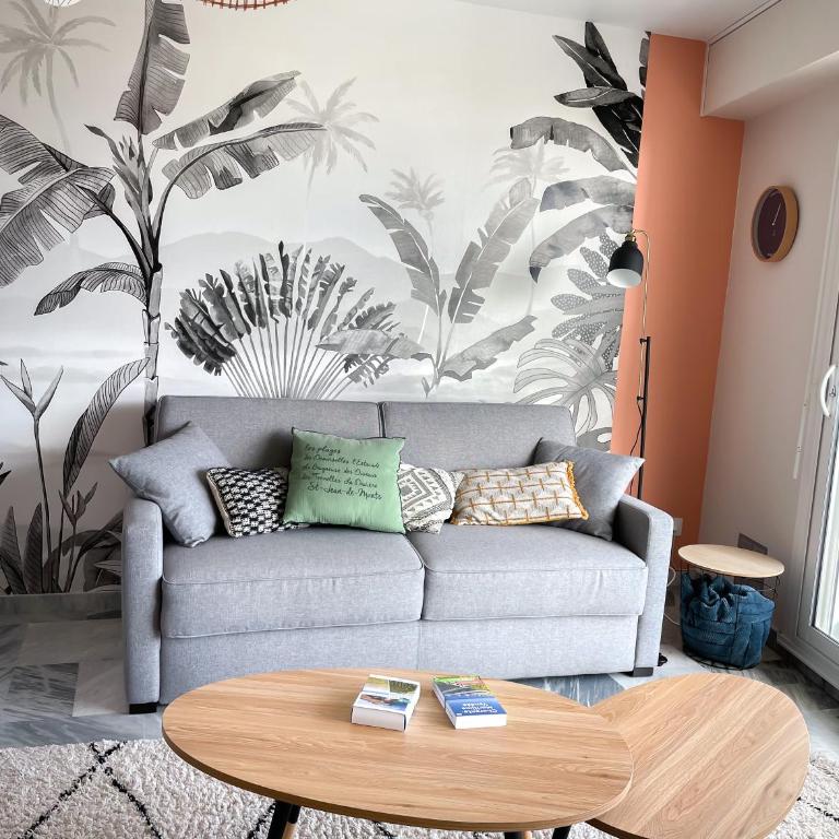 Au85, Bel appartement, vue océan, pied de la plage - Appartamento con 1 Camera da Letto - 8