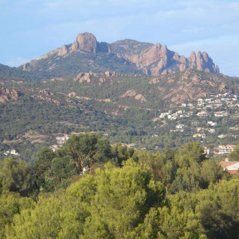 AGAY, Cap Esterel, magnifique vue mer panoramique et Esterel, terrasse, piscines, parking, dernier étage, 3 étoiles - Appartamento con 1 Camera da Letto - 23