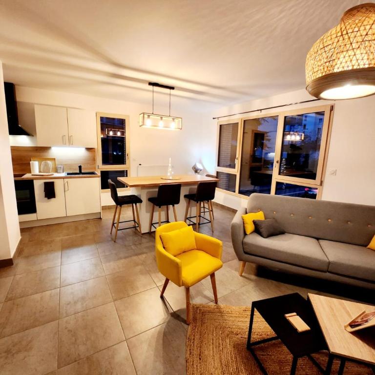 Lyon Part-Dieu superbe appartement 2 chambres - Appartement 2 Chambres - 24