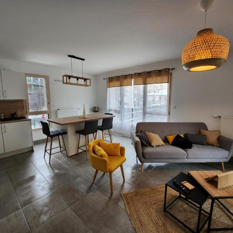Lyon Part-Dieu superbe appartement 2 chambres - Appartement 2 Chambres - 37