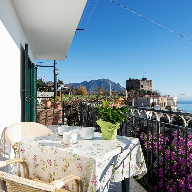 Torre di Amalfi - holiday house - One-Bedroom Apartment with Sea View - 20