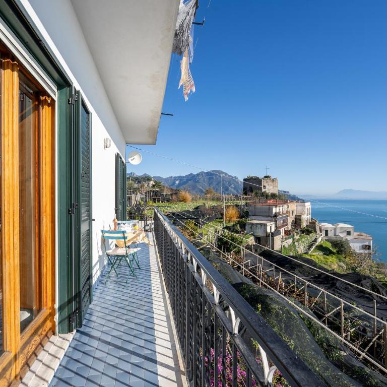 Torre di Amalfi - holiday house - Two-Bedroom Apartment with Sea View - 8