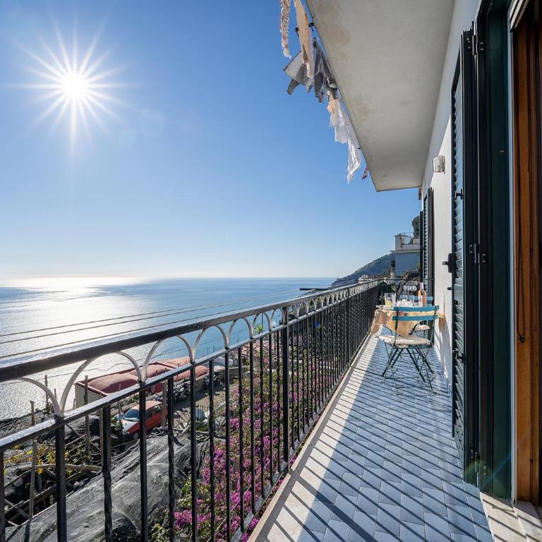 Torre di Amalfi - holiday house - Two-Bedroom Apartment with Sea View - 6