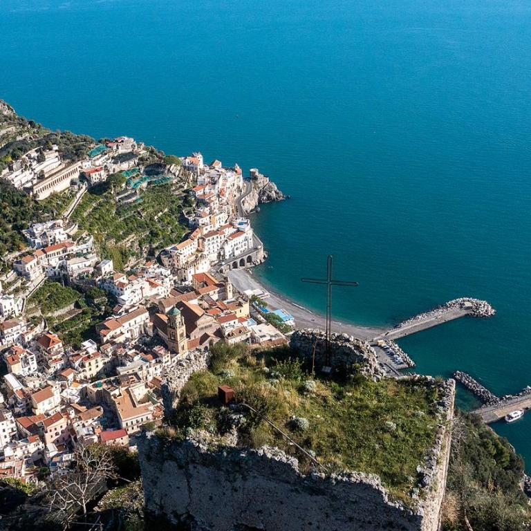 Torre di Amalfi - holiday house - Two-Bedroom Apartment with Sea View - 4