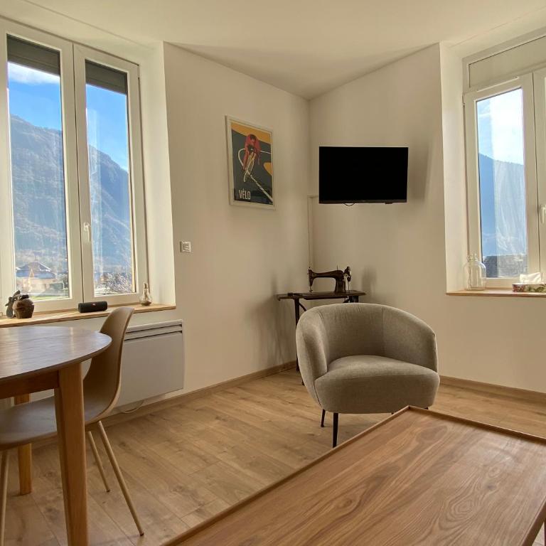 L'Augustine - Spa privé & Vue Montagne - Appartement 1 Chambre - 1