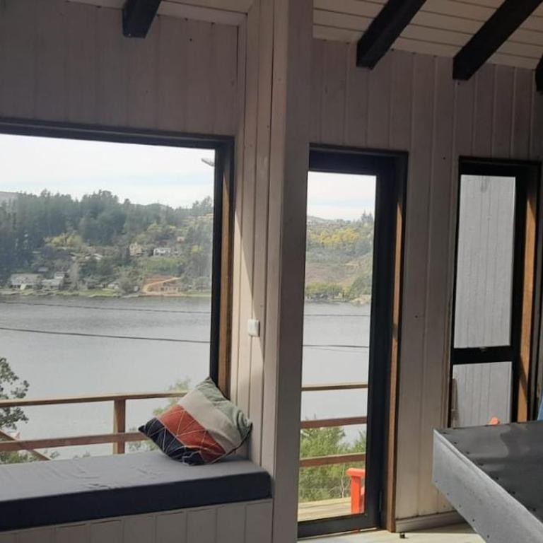 Cabañas Wildki Lodge Vichuquen - Deluxe Double or Twin Room with Lake View - 3