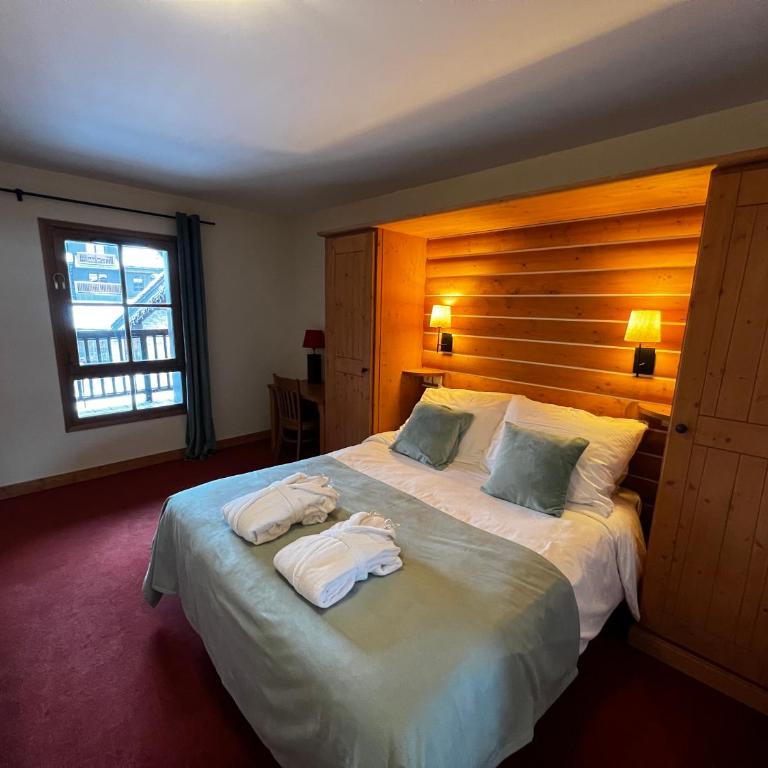 Arc 1950 - Auberge Jérôme - 4 à 6p - 1 chambre et 1 coin montagne séparé - Apartment mit 2 Schlafzimmern - 8