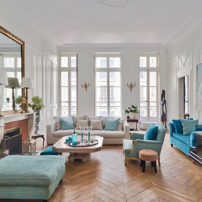 Appartement de luxe 4 étoiles sur Île Saint-Louis - 115 m2 - Calme et spacieux - Appartement 2 Chambres - 1