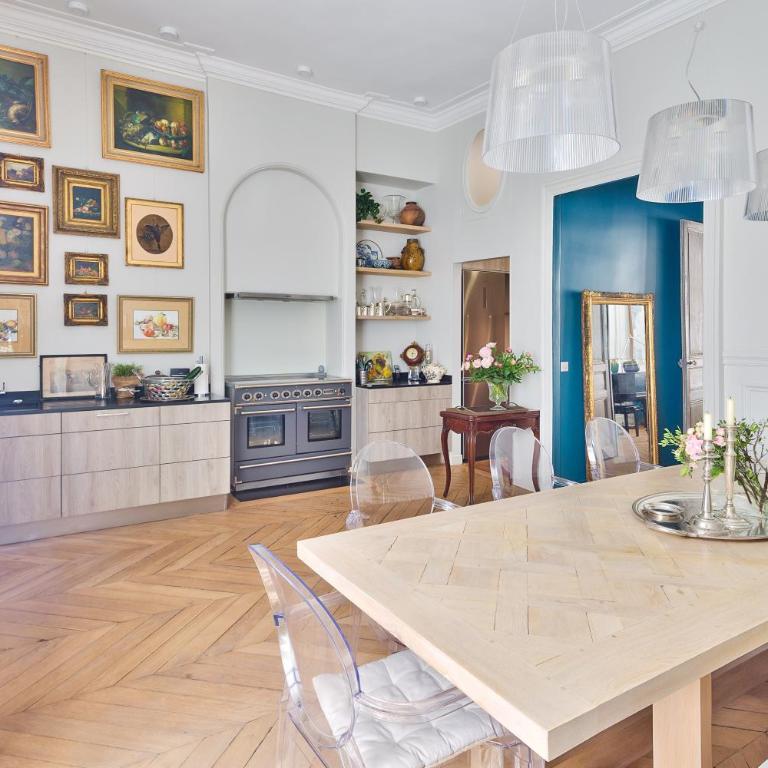 Appartement de luxe 4 étoiles sur Île Saint-Louis - 115 m2 - Calme et spacieux - Appartement 2 Chambres - 6
