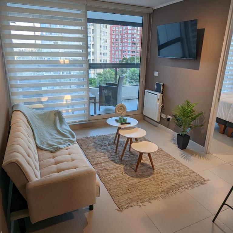 Concón, Edificio Vista Higuerillas, Costa de Montemar, A PASOS DE LA PLAYA - One-Bedroom Apartment - 3