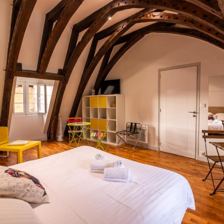 Les Chambres du "Coup de Coeur de Sarlat" - Chambre Double Confort avec Douche - 10