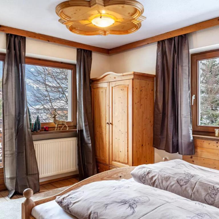 Ferienwohnung Platzhirsch Panorama View Balkon, Gartensauna, Garten, Grillplatz - Apartment mit 2 Schlafzimmern - 26