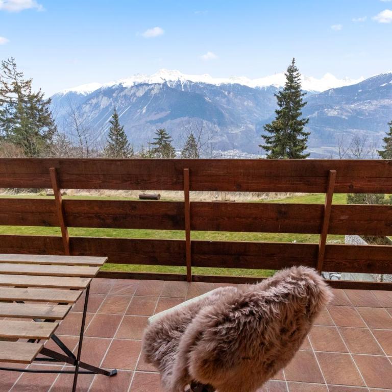 Studio rénové avec vue imprenable sur les Alpes - Studio - 36