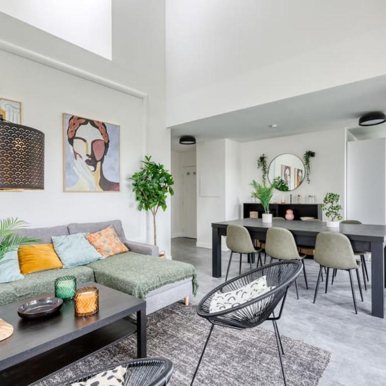 Premium Flat 6 People with billard and Terrace Stade de France - Appartement 2 Chambres - 1