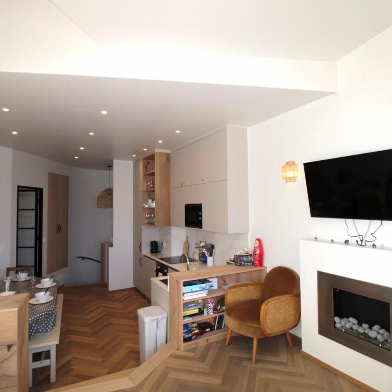 Avoriaz : Duplex 9 pers, cheminée, WiFi, proche ski - FR-1-633-64 - Appartement - 7