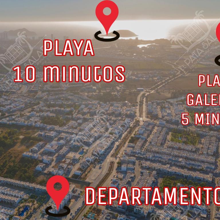 Planta Baja, a 10 minutos de la playa, Gran alberca y Mini Golf!! - Two-Bedroom Apartment - 2