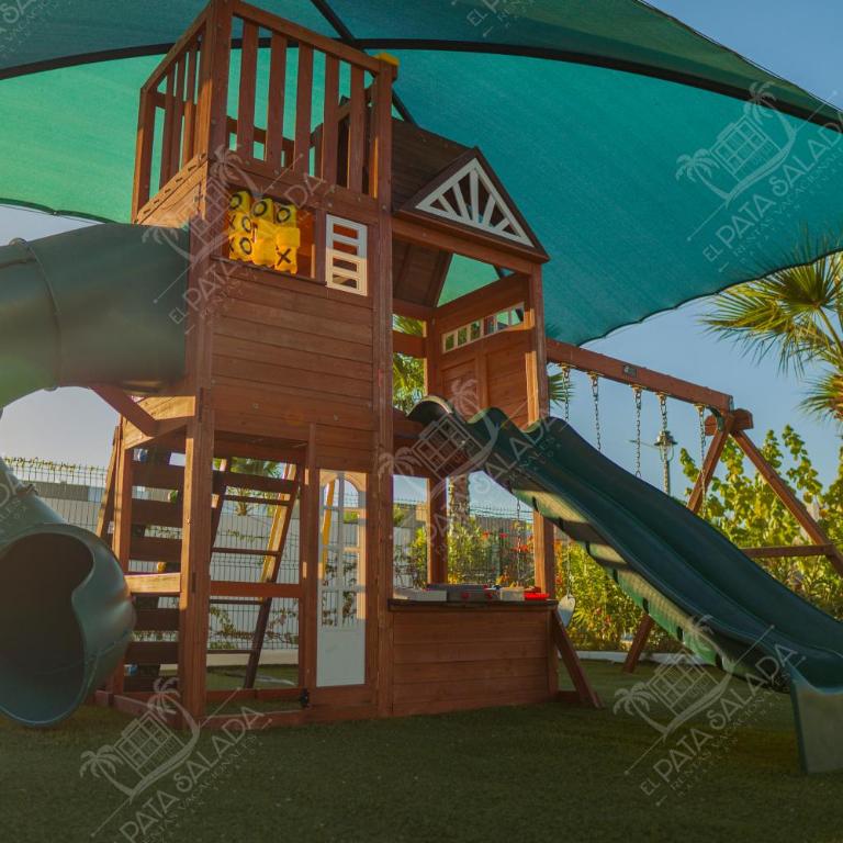 Planta Baja, a 10 minutos de la playa, Gran alberca y Mini Golf!! - Two-Bedroom Apartment - 15