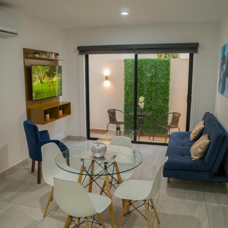Planta Baja, a 10 minutos de la playa, Gran alberca y Mini Golf!! - Two-Bedroom Apartment - 41