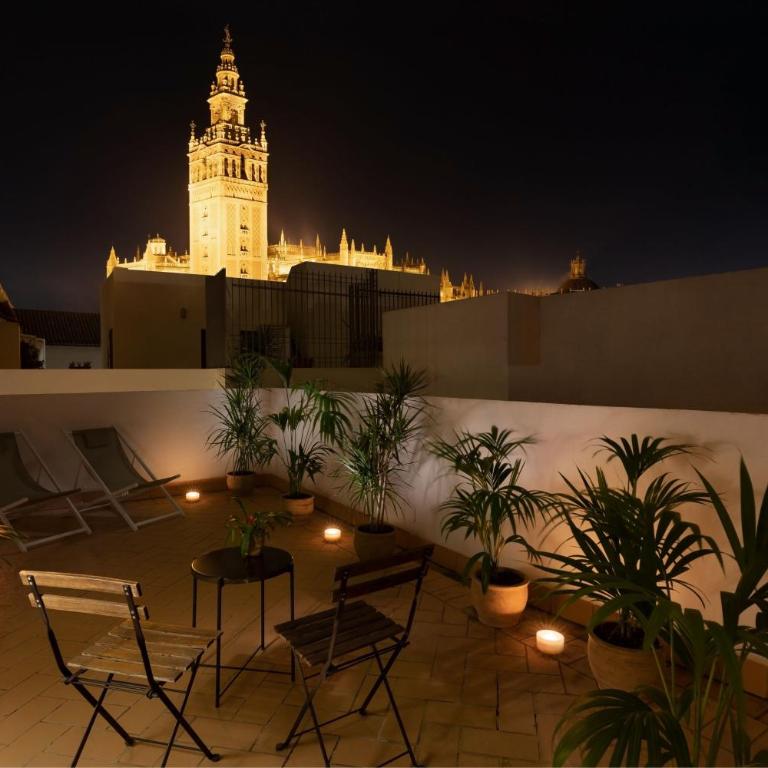 Los Seises Sevilla, a Tribute Portfolio Hotel - Habitación Legend Terrace con balcón - 1 cama extragrande - 9