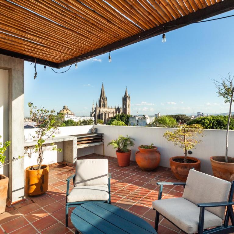Loft con Terraza privada, vista al Expiatorio - Apartamento de 1 dormitorio - 3