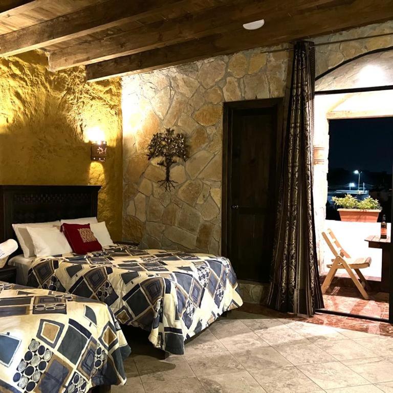 Hotel & Cava La Parroquia - Twin Room with Terrace - 4