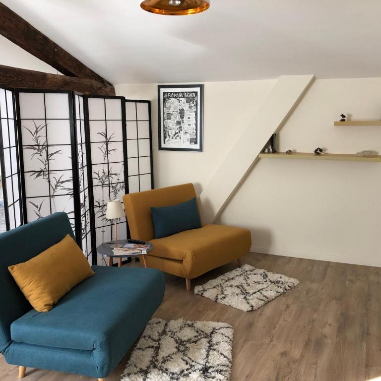 La Pignotte - Chambre Double avec Salle de Bains Privative Extérieure - 13