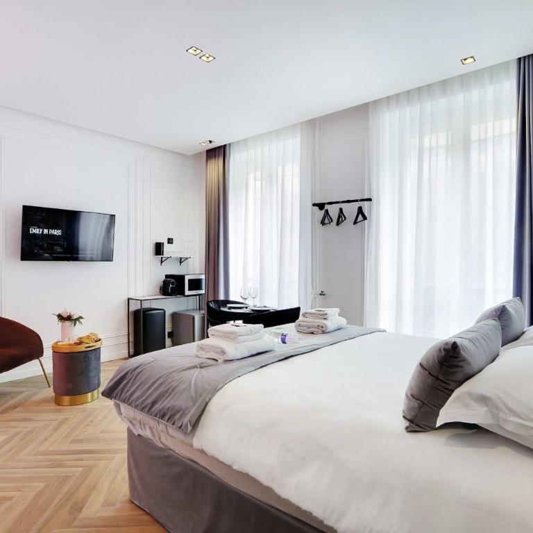 Charming private room - 2P - Les halles - Chambre Double - 7
