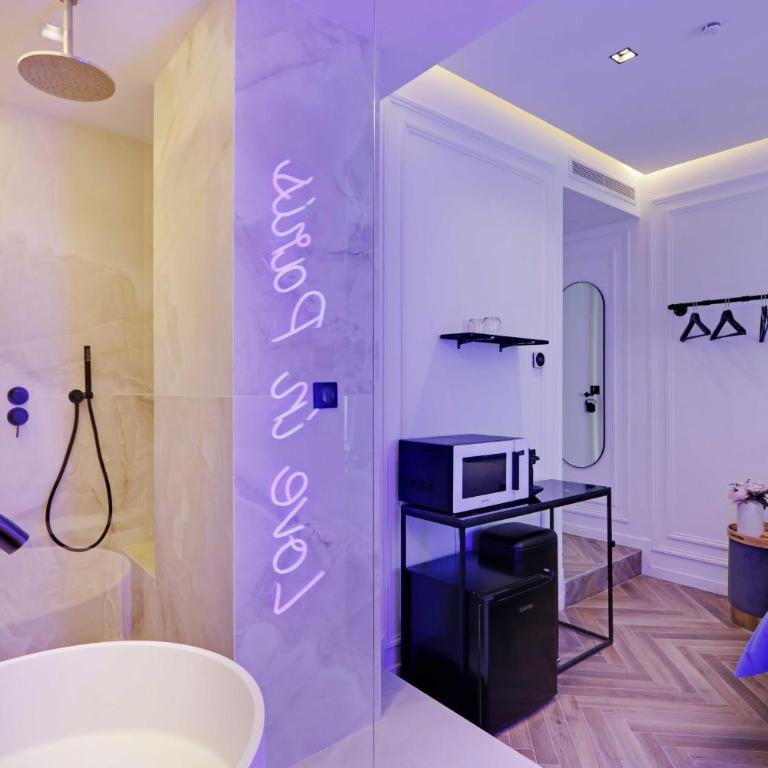 Private suite with jacuzzi - 2P - Rivoli - Chambre Double - 6