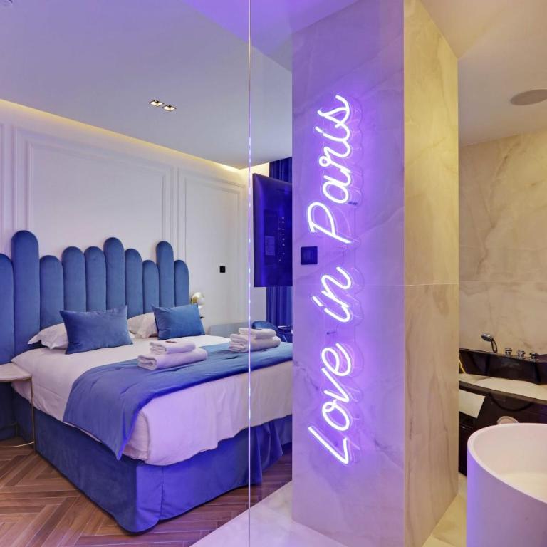 Private suite with jacuzzi - 2P - Rivoli - Chambre Double - 1