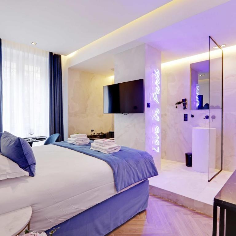 Private suite with jacuzzi - 2P - Rivoli - Chambre Double - 4
