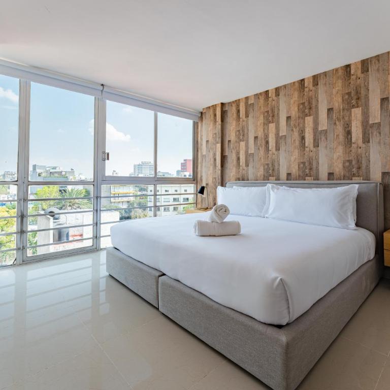 Hipódromo Condesa Apartments by VH - Four-Bedroom Apartment with Balcony - 22