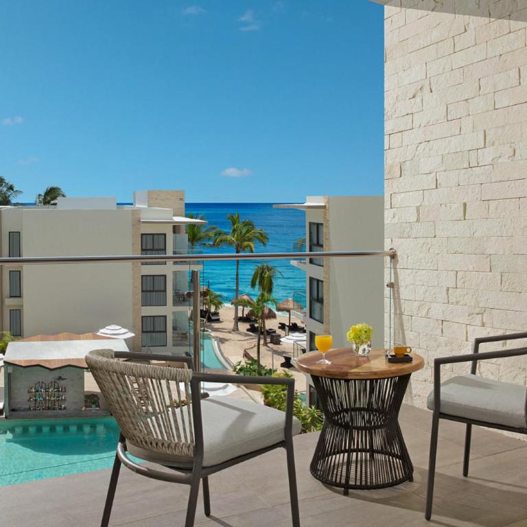 Dreams Cozumel Cape Resort & Spa - Suite Junior Preferred Club con vistas al océano y cama extragrande - 2