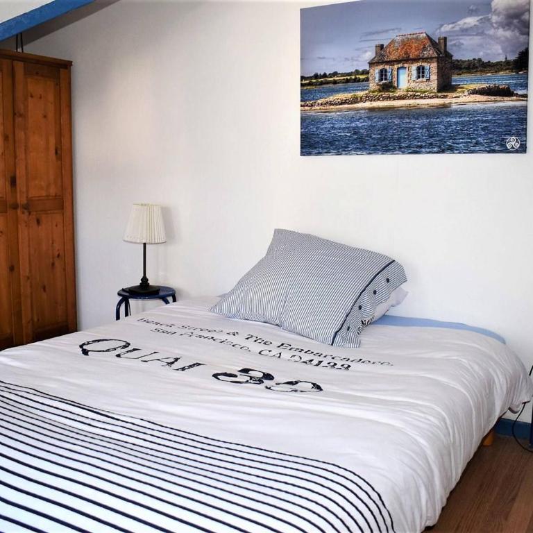 Maison de pêcheur à 50m du port et 300m de la plage avec WIFI, terrasse, et cheminée - Perros-Guirec - FR-1-368-157 - Ferienhaus (6 Erwachsene) - 6